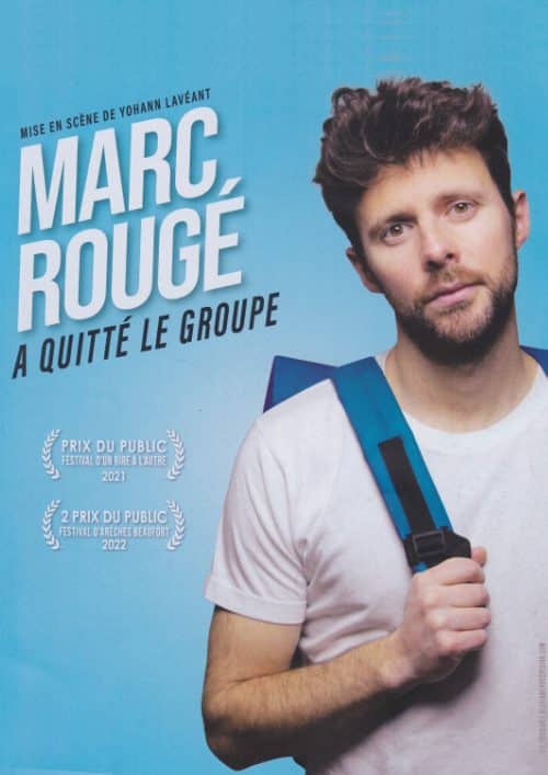 Affiche spectacle Marc Rougö